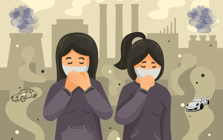 Air Pollution Drawing
