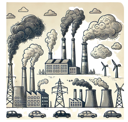 Air Pollution Drawing