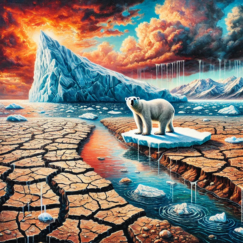 Painting Global Warming Drawing